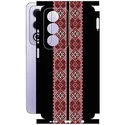 Захисна плівка StatusSKIN для Oppo A80 Корпус Вініл Вишиванка 3