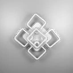 Світлодіодний світильник із RGB підсвіткою у білому корпусі | Арт. A 2517/4+1S RGB WT | Line F