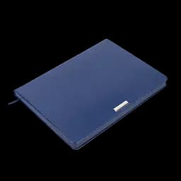 Щоденник недатований Buromax Salerno L2U А4 штучна шкіра 336 сторінок синій (BM.20990-02) - мініатюра 2