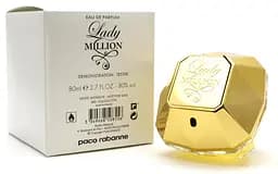 Оригінал Paco Rabanne Lady Million 80 мл ТЕСТЕР парфумована вода