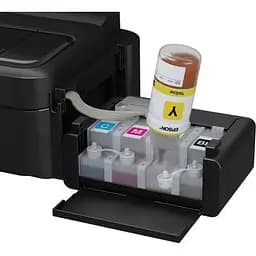 Принтер струменевий кольоровий A4 Epson L132  Black 5760х1440 dp до 27/15 стор/хв USB вбудоване СНПЧ по 70 мл чорнило 664 (C11CE58403) - мініатюра 4