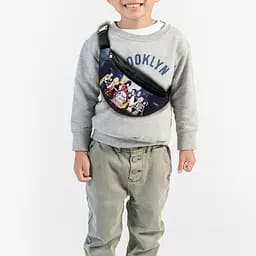 Сумка-бананка детская Клинок,рассекающий демонов ,Аниме 32х15см,через плечо для мальчика (00294)