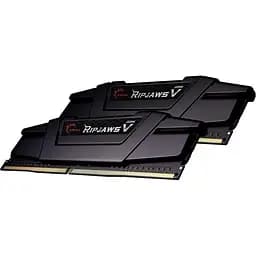 Модуль памятi DDR4 2x16GB/3600 G.Skill Ripjaws V Black (F4-3600C16D-32GVKC) - мініатюра 3