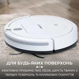 Робот-пилосос Sokany SK-13017 з пультом ДК, білий - мініатюра 8