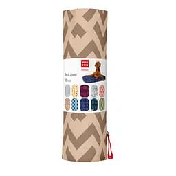 Чохол для лежанки Waudog Relax Трикутники, L, 100х70 см (1310-0129)