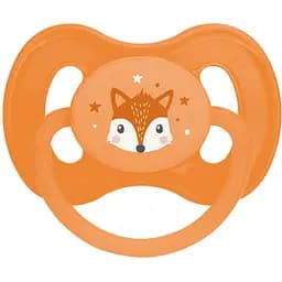 Пустушка латексна кругла Canpol babies Cute Animals 6-18 міс. в асортименті (22/594_new)