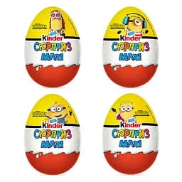 Яйце шоколадне Kinder Сюрприз Максі 100 г (594181) - мініатюра 3