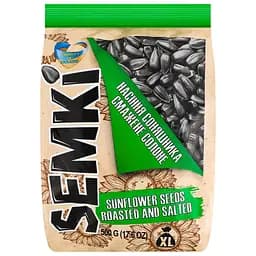 Семена подсолнечника Semki XL жареные соленые 500 г
