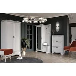 Набір меблів в передпокій ВМК Кентукі Білий альпійський (GRB-1761)