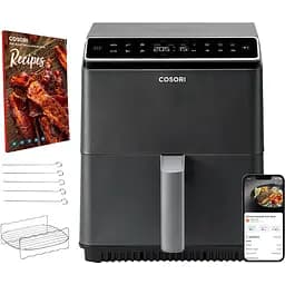 Мультипіч Cosori Dual blaze CAF-P681S-KEUR чорна [120884] - мініатюра 8