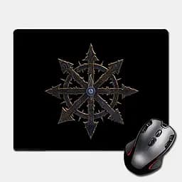 Ігрова поверхня Nextprint Зірка Хаосу на чорному тлі Вархаммер Warha ммer 300 х 250 мм (23818) 