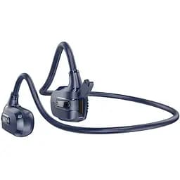 Наушники для спорта беспроводные Hoco ES63 Graceful Air conduction синие