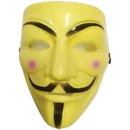 Маска Анонімуса Гай Фокс V - значить вендетта G-Toys жовта