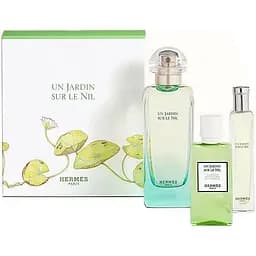 Подарунковий набір Hermes Un Jardin sur le Nil 100 мл туалетна вода, 40 мл лосьйон для тіла, 15 мл аромату