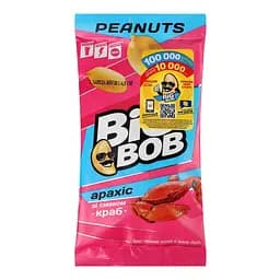 Арахіс Big Bob Краб смажений солоний 60 г