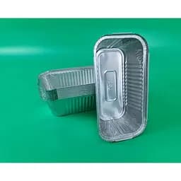 Контейнер R51L із харчової алюмінієвої фольги прямокутна 1500 мл 100 шт.