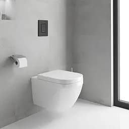 Панель змиву для унітазу, чорний матовий Grohe Skate Cosmopolitan 38732KF0, Чорний матовий - мініатюра 9