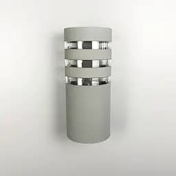 Вуличний настінний світильник у сірому корпусі Line F | Арт. 8021-1W GR