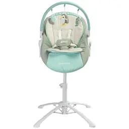 Стільчик шезлонг-гойдалка 3в1 Caretero Kivi Blue - мініатюра 9