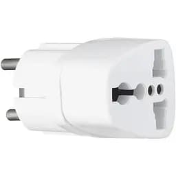 Перехідник мережевий Adapter 220V/10А Англія Білий