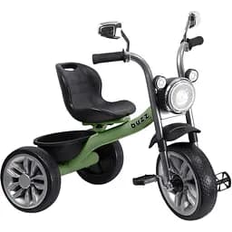 Велосипед триколісний Tilly Buzz T-325 зелений з кошиком