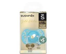 Пустушка фізіологічна Suavinex Gold Edition, +18 міс., блакитна (307862) - мініатюра 3