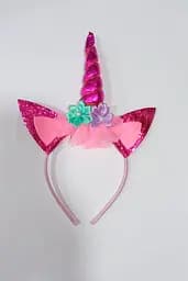 Обруч Єдиноріг K7913 26см (6922012079130) Малиновий