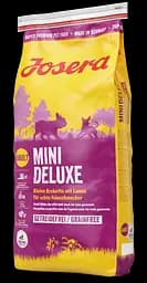 Беззерновий сухий корм для собак Josera Mini Deluxe, з ягням, 0,9 кг