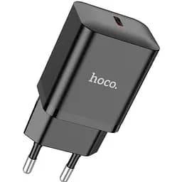 Мережевий зарядний пристрій HOCO N27 Innovative USB-C PD20W charger Black