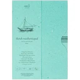Склейка для эскизов в папке SM-LT Art Authentic А4 90г/м2 120л белый цвет