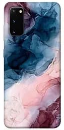 Чохол Demsky Рожево-блакитні розводи для Samsung Galaxy S20