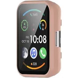 Чохол-накладка DK CDK Пластик Gloss Скло Full Cover для Oppo Watch Free (016318) (pink)