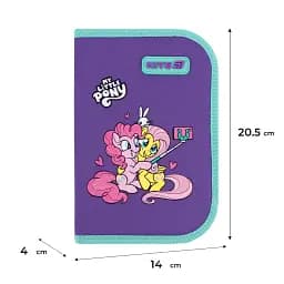 Пенал без наповнення Kite My Little Pony (LP26-622) - мініатюра 6