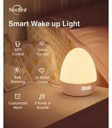 Нічник Nitebird Smart Baby Night Light LB2 White - мініатюра 8