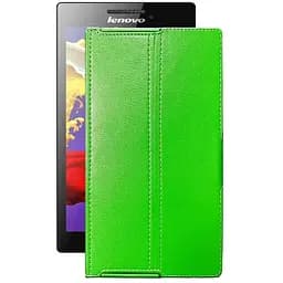 Чехол StatusCASE из экокожи для планшета Lenovo Tab 2 A7-30 Зеленый