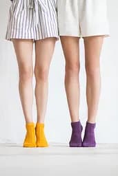 Набір 12 пар коротких кольорових шкарпеток ORGANIC cotton безшовні JILL ANTONY 38-40 - мініатюра 4