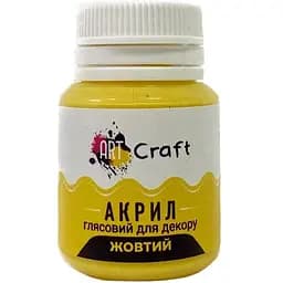 Акрилова фарба ArtCraft глянцева Жовта AG-7550 20 мл