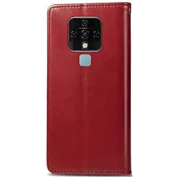 Шкіряний чохол-книжка GETMAN Gallant (PU) для TECNO Camon 16 SE Червоний - мініатюра 2