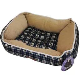 Лежанка AnimAll Nena Soft M GREEN для собак та котів клітка 55×43×17 см