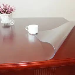 Силіконова скатертину М'яке скло Soft Glass Покриття для меблів 1.7х1.0м (товщина 1.0 мм) Матова - мініатюра 8