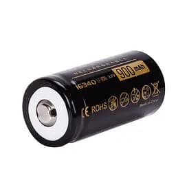 Акумулятор 16340 / RCR123 Sofirn 900 mAh літій-іонний Li-Ion 1.6А, 3.7V Випуклий плюс (19301)