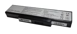 Акумулятор для ноутбука Asus A32-K72 10.8V Black 5200 mAh