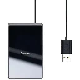 Бездротовий зарядний пристрій Baseus Card Ultra-thin Black