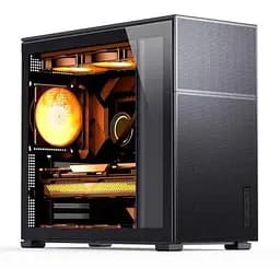 Корпус Jonsbo D41 MESH, чорний, без БЖ, Mini Tower, для ATX / Micro ATX, CPU до 168 мм / VGA до 400 мм, бічна панель із