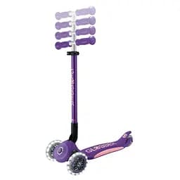 Самокат Globber Elite Lights колеса з підсвіткою 50 кг фіолетово-рожевий (439-603-3) - мініатюра 8