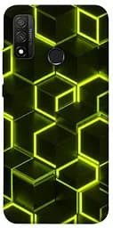 Чохол Demsky Neon hexagon для Huawei P Smart (2020)