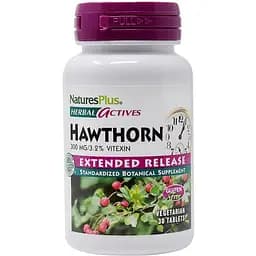 Боярышник Nature's Plus Herbal Actives 300 мг 30 таблеток (NTP7330)