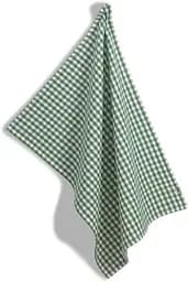 Кухонное полотенце KELA Cora 70x50 см зеленое в клетку (12823)