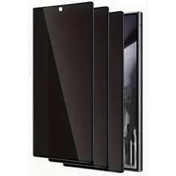 Захисне скло DK для Samsung Galaxy S25 Ultra S938 Антишпигун Full Glue 020555 black 3 шт.