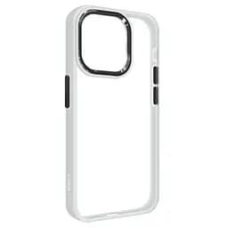 Чехол для Apple iPhone 15 Pro, UNIT2, белый, ударопрочный, прозрачный противоударный чехол-накладка из TPU и поликарбоната (PC), с защитными бортиками, защита всего корпуса от ударов и царапин, ArmorStandart (ARM75235)